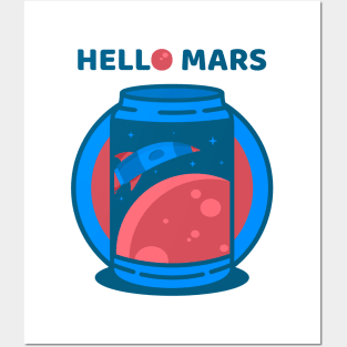 Hello Mars Posters and Art